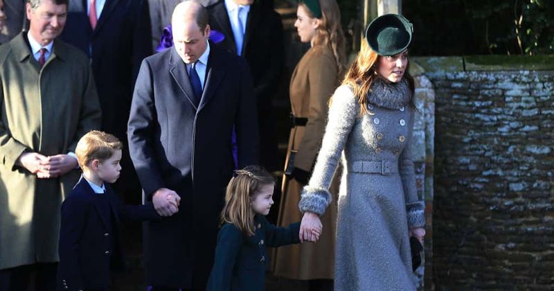Kate Middleton spends some quality time with Prince George and Princess Charlotte on a family outing