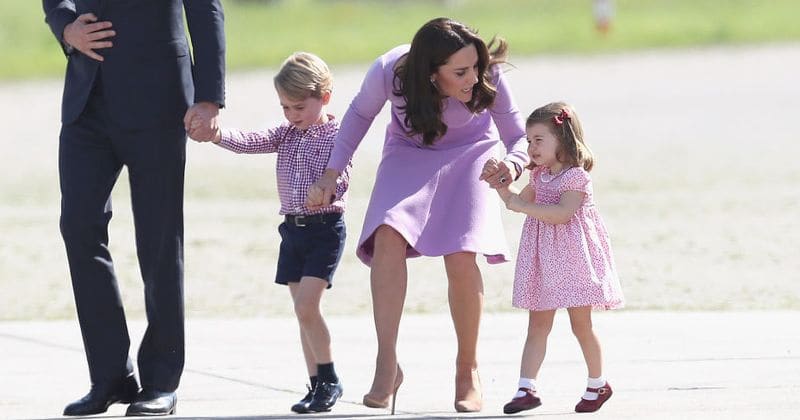 Kate Middleton spends some quality time with Prince George and Princess Charlotte on a family outing