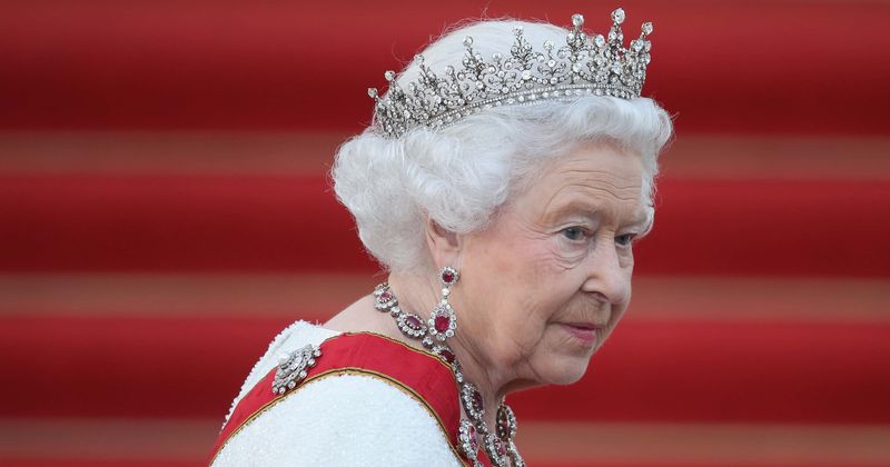 The Queen has an unseen photo of Prince Harry and Meghan Markle in her living room