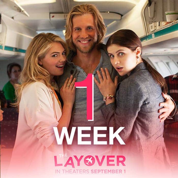 She's also worked with stars like Kate Upton and Alexandria Daddario in 'The Layover'(Facebook)