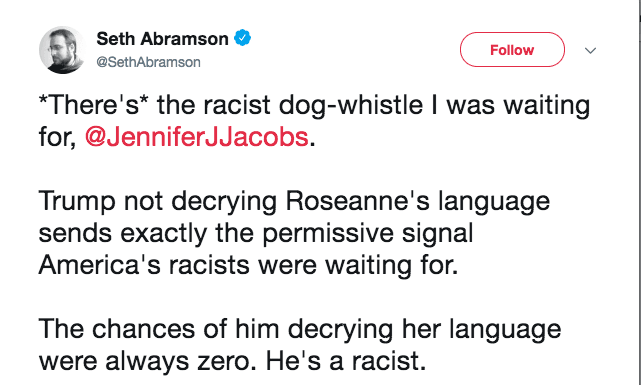 Many believe the President is encouraging racism in a subtle manner