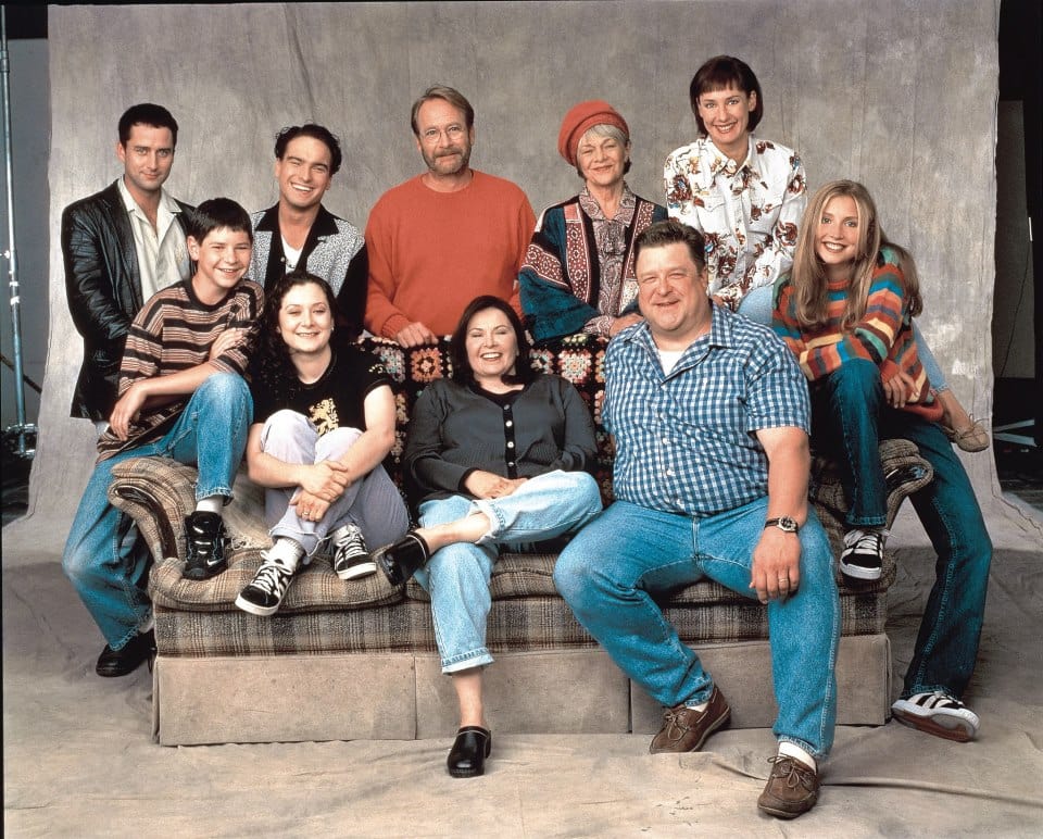 The OG cast of 'Roseanne' (Facebook)