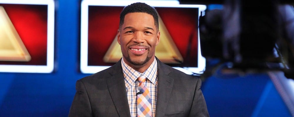 'Good Morning America's Michael Strahan hosts 'The $100,000 Pyramid.' (ABC)