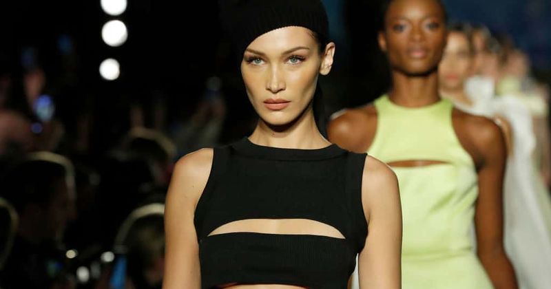 Bella Hadid insists that she has never had surgery or fillers as she is scared to damage her face