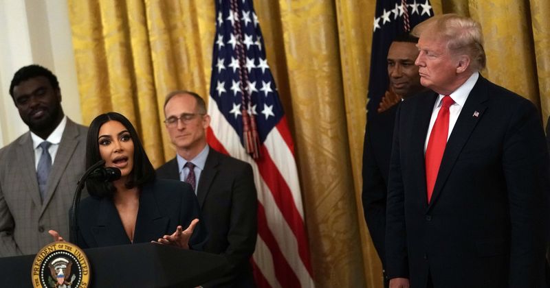 Donald Trump promises to pardon a few convicts, but makes no mention of Alice Johnson, the one Kim Kardashian wanted