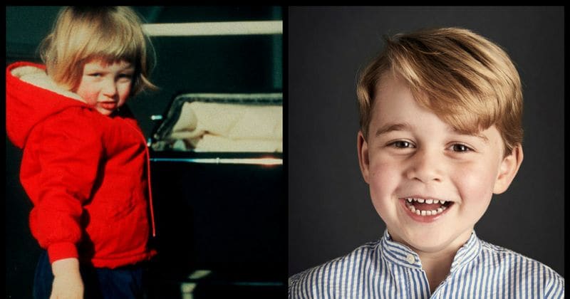 Adorable Prince George bears a striking resemblance to Princess Diana