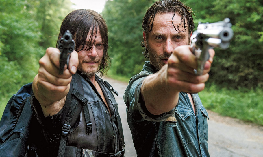 Norman Reedus is set to take over the mantle of leading character after Lincoln's departure (Source: Twitter)