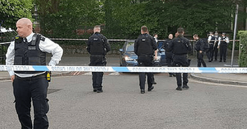 Man writhes in agony after being 'blasted in face with shotgun' in attack