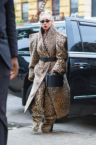 Hello! can you hear me? Lady Gaga's bad outfit #3 (Getty Images)