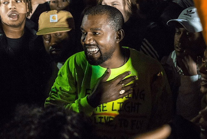 Kanye West in Wyoming (Source: Twitter)