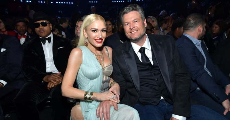 Gwen Stefani and Blake Shelton got into some major PDA at friend's wedding and it was adorable