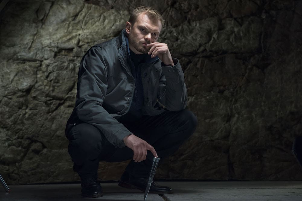 Nikolaeff portrays season 2's primary antagonist, 'The Prince' (Source: A+E Networks; Photographer: Mitch Jenkins)