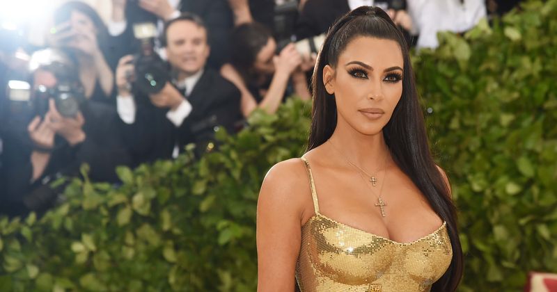 Kim Kardashian channels Kate Moss for her newest nude look