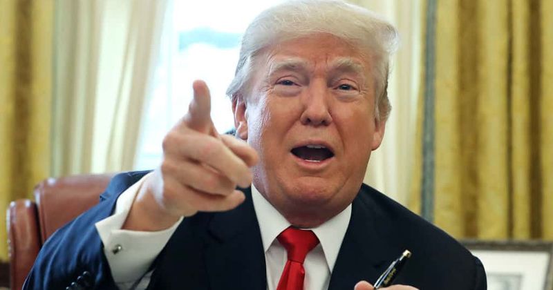 President Donald Trump says he has the 'absolute right' to pardon himself