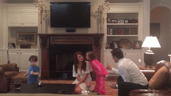Thomas Ravenel, Kathryn Dennis and their two children (thomasravenel, Instagram)