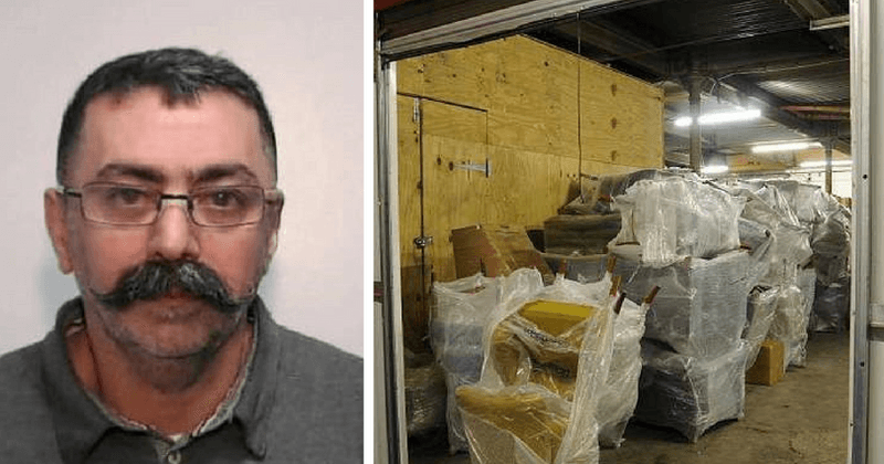 Drug lord nicknamed 'Mario' jailed for 25 years after raid uncovered heroin worth $84 million