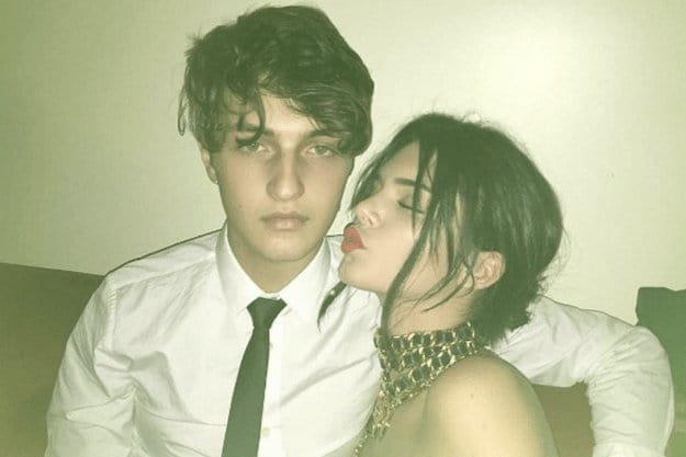 Kendall and Anwar exchanged flirty texts back in 2016 (Twitter)