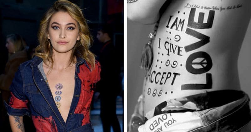 Paris Jackson goes topless for Life Ball ad to raise awareness for HIV testing