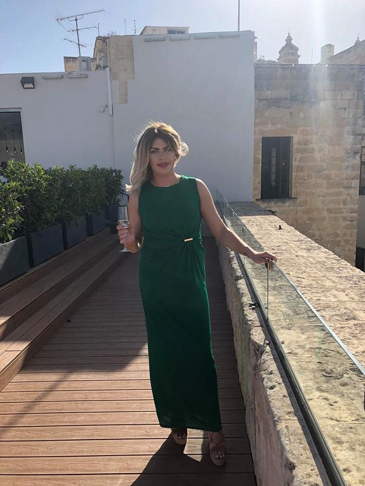 The outfit that she eventually bought from House of Fraser (Facebook)