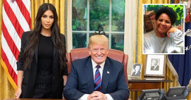 Rare video from federal prison made Kim Kardashian lobby President Trump for Johnson’s clemency