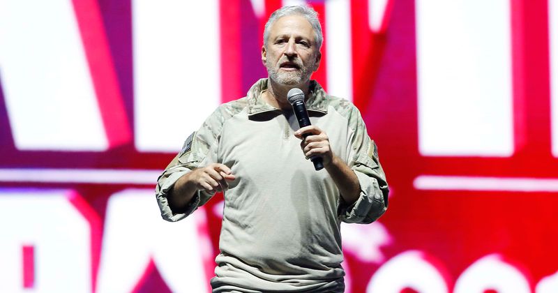 Jon Stewart is ready to emerge from the shadows and waltz back into the limelight
