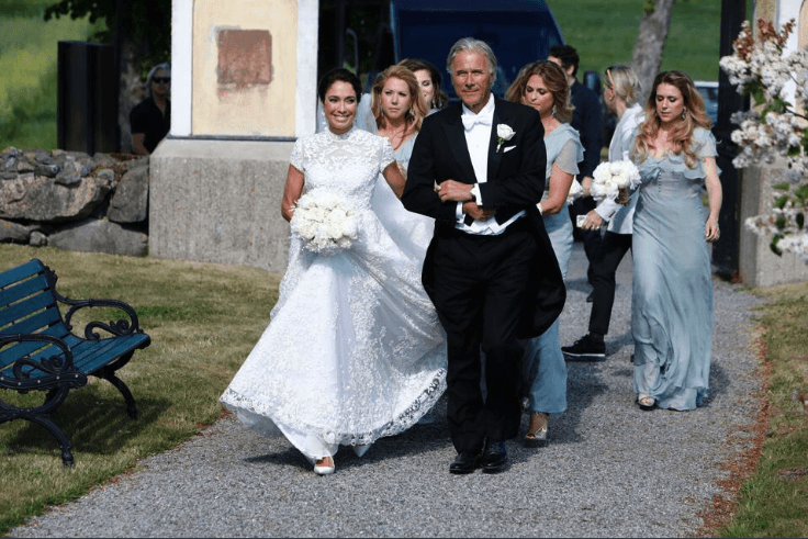 Princess Madeleine was on bridal duty at the event (Twitter)