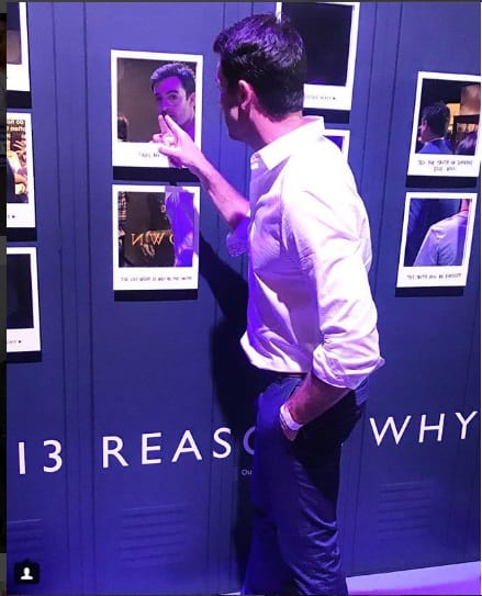 Ben plays Coach Rick on '13 Reasons Why (Instagram)