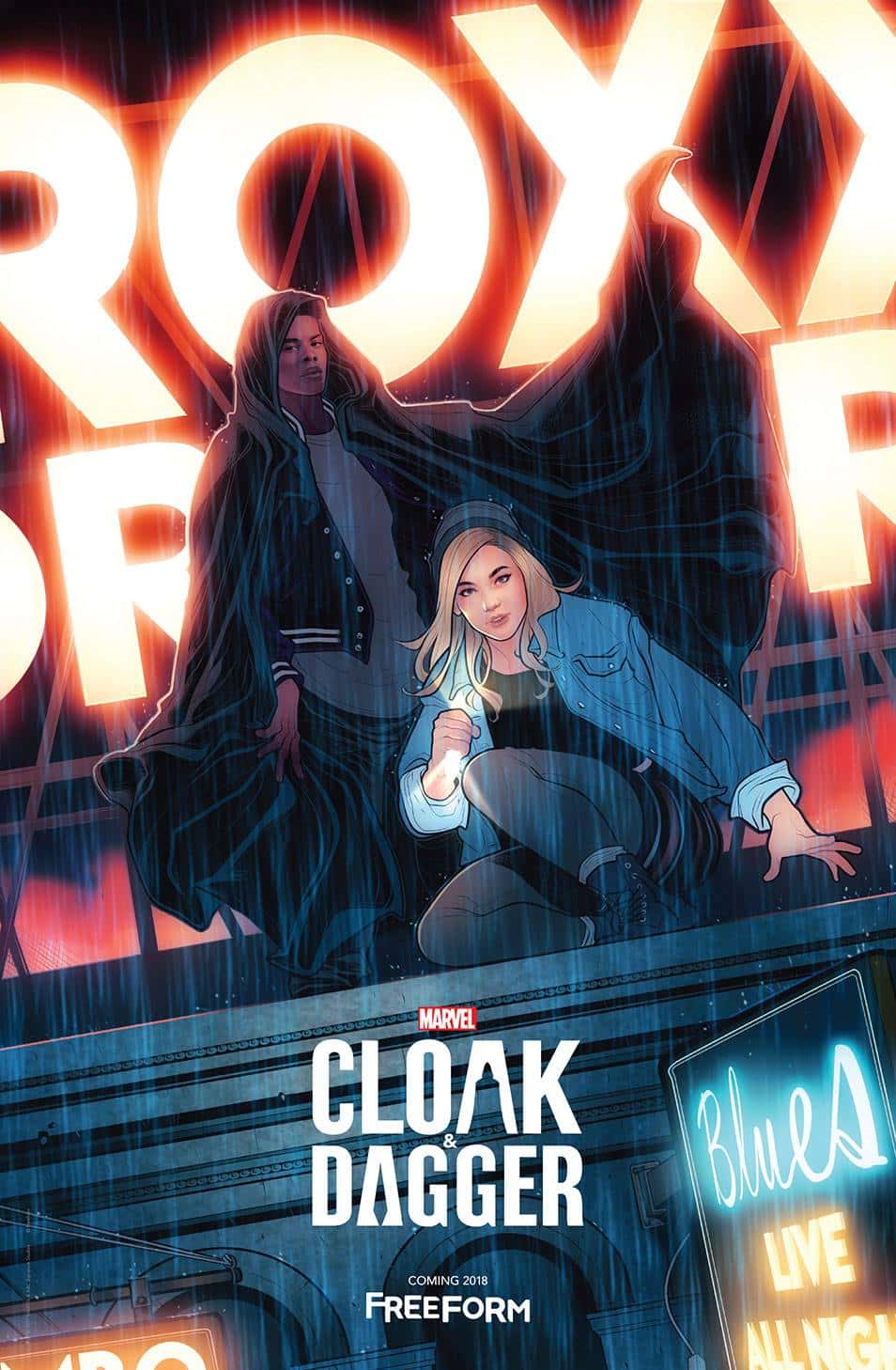 Official New York Comic Con poster for Marvel’s 'Cloak & Dagger' (Marvel)