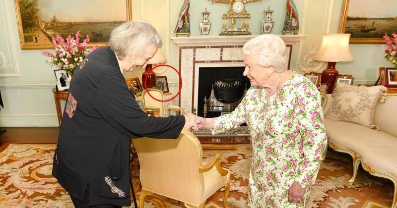Queen removes photo of Harry and Meghan from audience room