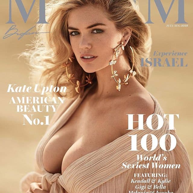 Kate Upton landed the top spot in Maxim Hot 100 (Instagram)