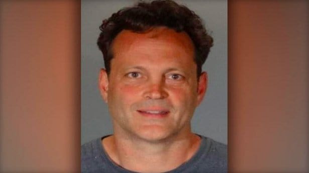 Mugshot of Vince Vaughan (Twitter)