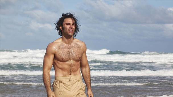 Aidan said he had to fight to keep his shirt on (Twitter)