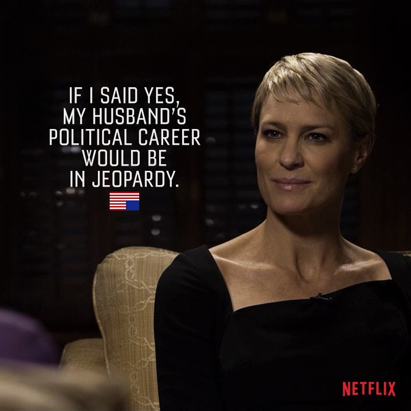 Claire Underwood will be at the center of all action in season 6 (Netflix)