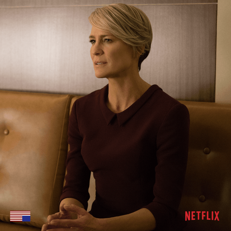 Robin Wright as Claire Underwood in Netflix's 'House of Cards' (Netflix)