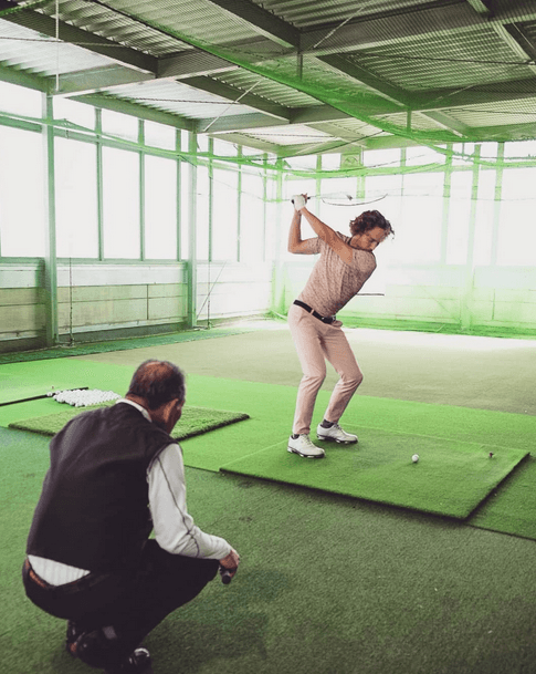Erik travels the world looking for the craziest golf stories (Source: Twitter)