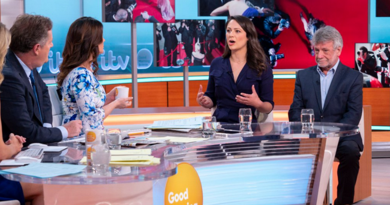 Piers Morgan, Susanna Reid, Nicola Thorp, and Neil Wallis (Source: Twitter)