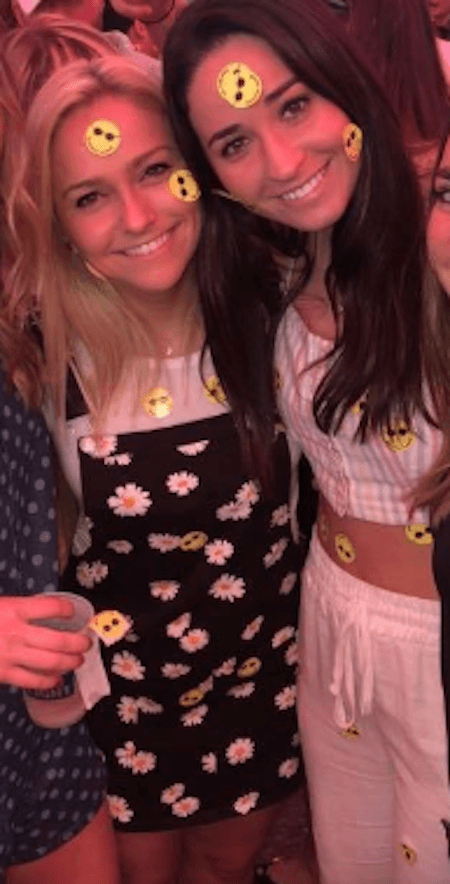 Alex Iovine and her girlfriend Emma Pichl. (Facebook)