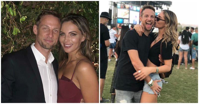 Jenson Button and former Playboy model Brittny Ward are engaged