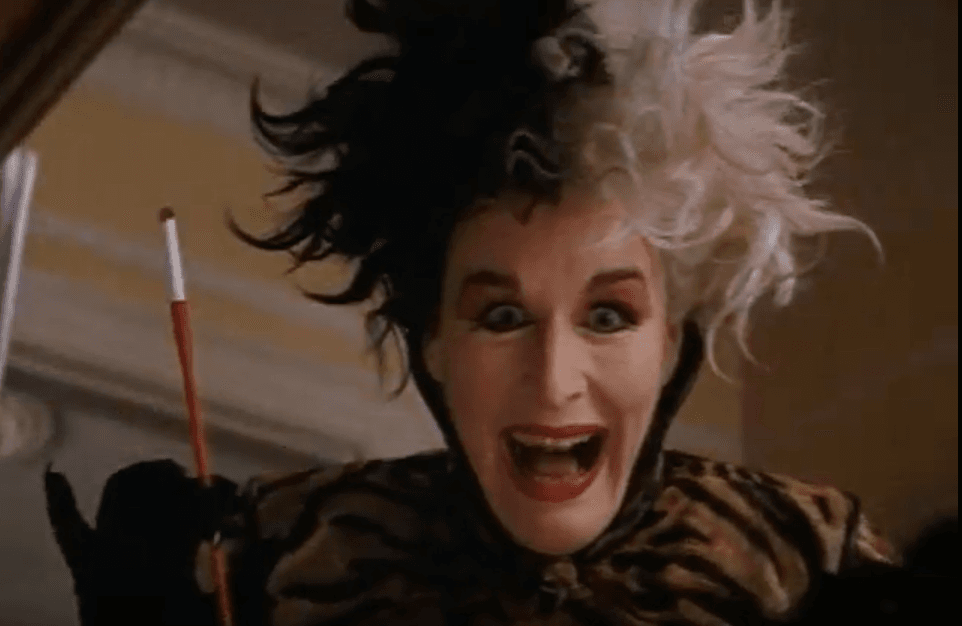 Scene from 101 Dalmatians (Youtube)