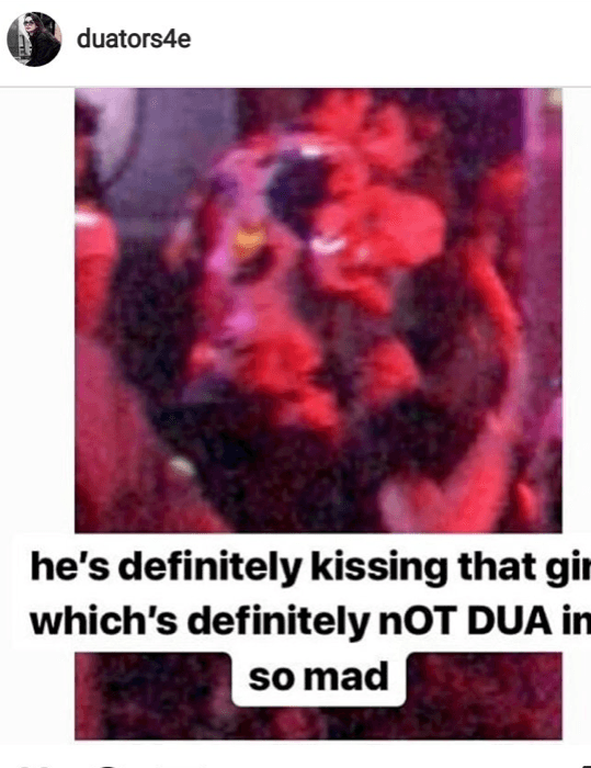 Isaac Carew was seen dancing with a stranger at a nightclub (Source: Twitter)