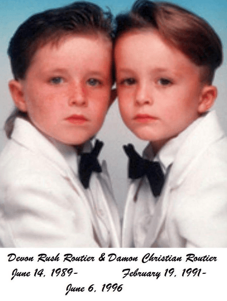 Devon and Damon were stabbed to death (Source: Twitter)