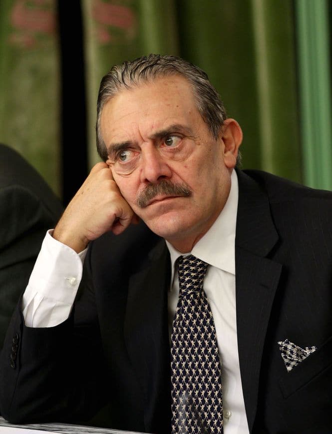 Rino Barillari attends '1960. Il Mondo Ai Tempi De 'La Dolce Vita'' during The 5th International Rome Film Festival at Biblioteca del Senato on October 27, 2010 in Rome, Italy. (Photo by Vittorio Zunino Celotto/Getty Images)