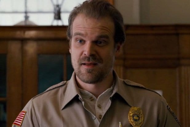 He could come in as Hop's protege into the small town of Hawkins, Indiana and lend a hand. (twitter)