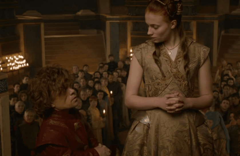 Tyrion and Sansa might have greater chances of survival if they are together. (YouTube)