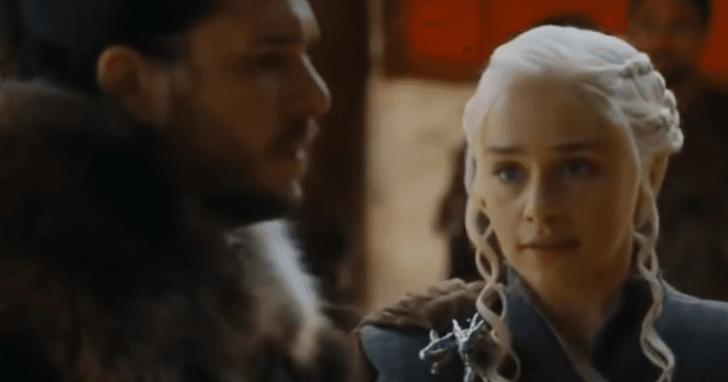 Fans root for Jon Snow and Daenerys Targaryen to escape the Night King's wrath