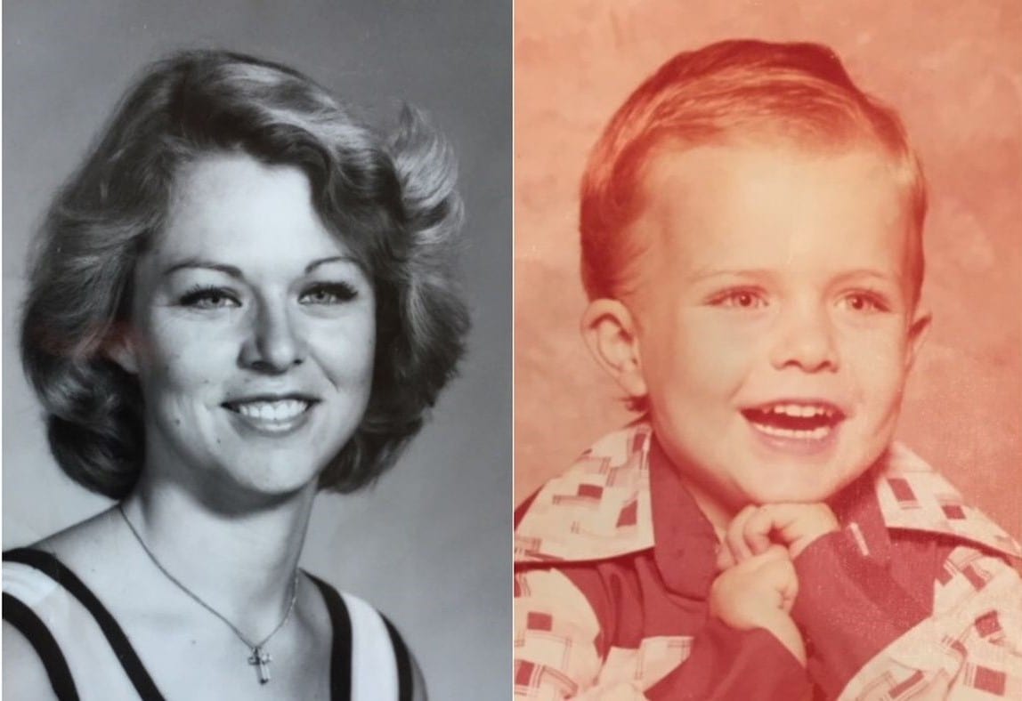 Rhonda Wicht and her 4-year-old son, Donald, were murdered in 1978 at their home in Simi Valley (Twitter)