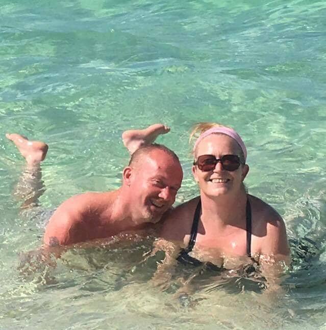 Paula and Stuart when they were in Cuba (Facebook)