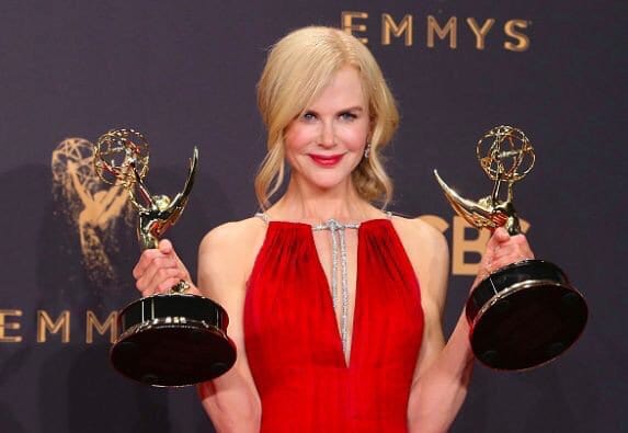 Nicole Kidman at the Emmys (twitter)