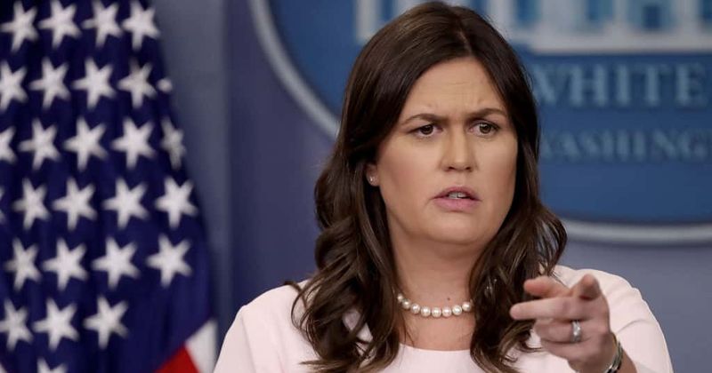 Sarah Huckabee Sanders cites Bible to defend detaining immigrant children