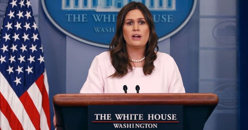 Sarah Huckabee Sanders cites Bible to defend detaining immigrant children